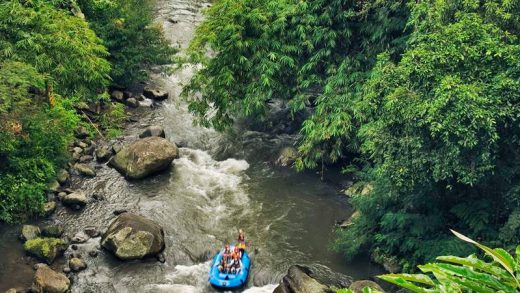 Rafting Bali Ayung River dan Kriteria Riak Sungai untuk Kegiatan Tersebut