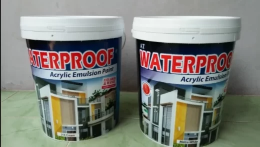 perbedaan cat waterproof asli dan palsu