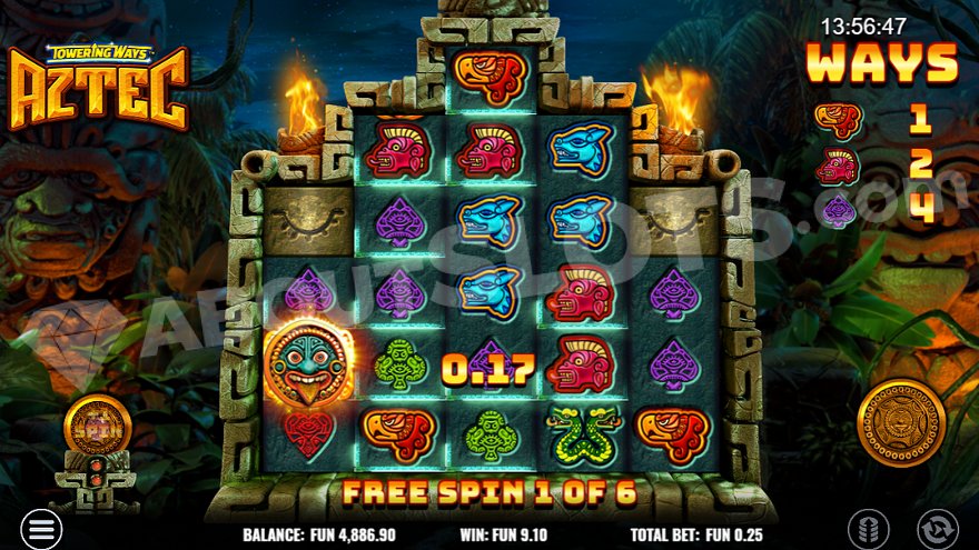 Towering Ways Aztec Game Slot